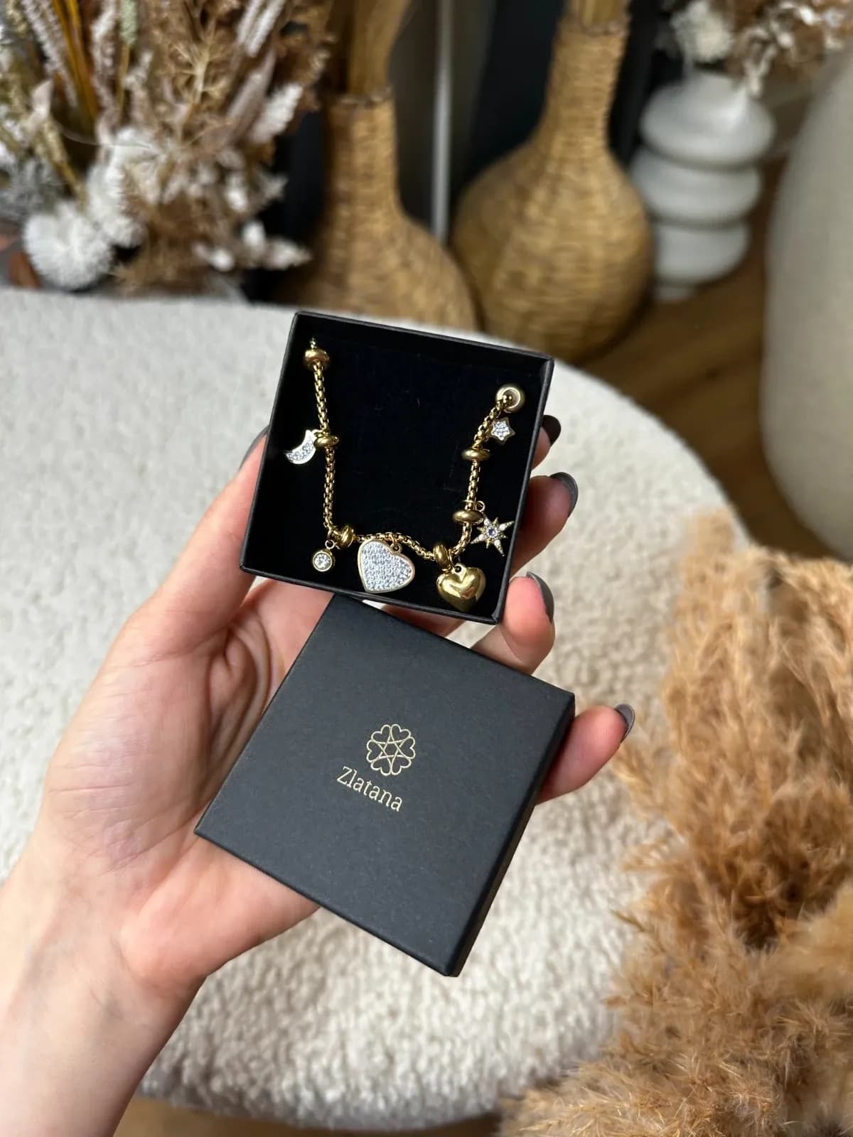 Charm Armbånd med Zirkonia